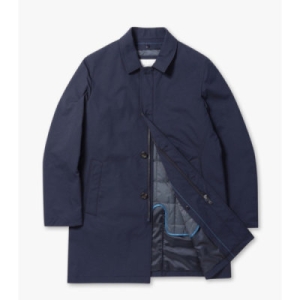 브렌우드 라이너 탈착 맥 칼라 코트_BRCCX24221 NYX 105 네이비