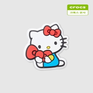 크록스 앉아있는 헬로 키티 지비츠 참_10012839