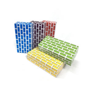 화인아트  종이벽돌블럭 미니 50pcs/영아용/국내생산