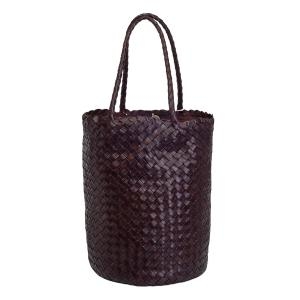 드래곤디퓨전 재키 가죽 버킷백_8056 (DK BROWN)