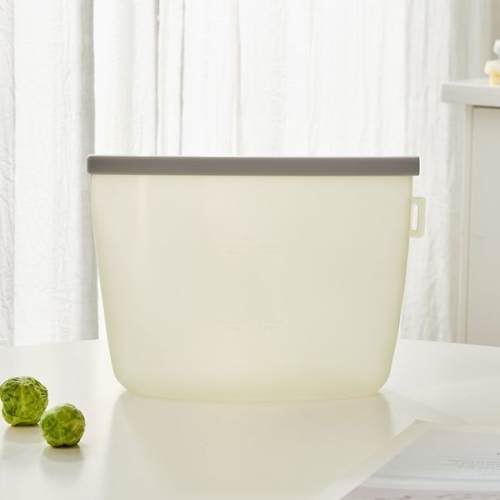 이랜드리테일 모던하우스 씻어서 계속쓰는 실리콘 지퍼백 그린 2L