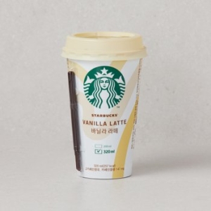 스타벅스 바닐라 라떼 320ml