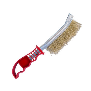 보스코  이태리 스텐 브러쉬 녹제거 찌꺼기제거 카본재질 불판 청소용품