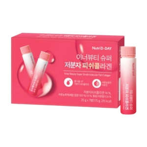 뉴트리디데이 이너뷰티 슈퍼저분자 피쉬콜라겐 25g 7병