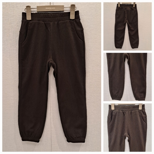 오후 24년 봄 여른 시원하고 보송 보송한 초등 여아취향 멋스러운 조가 지짐이 팬츠 썸머 쿨링 조거 팬츠 OHTM24S02 BL..