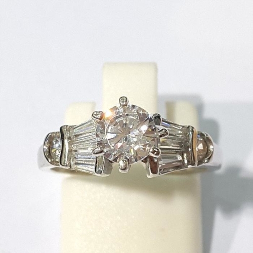 블루케이  실버925 큐빅 다이아컷 반지240113-17