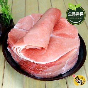 초록원  으뜸한돈 1등급 한돈 냉동 뒷다리살 불고기용 300g