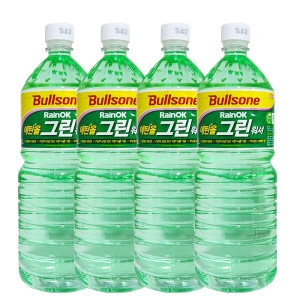불스원  레인OK 에탄올그린워셔액1.8L 4개