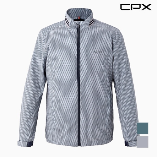 CPX 남성 미니멀 프린트 점퍼_MGMCLWS2101