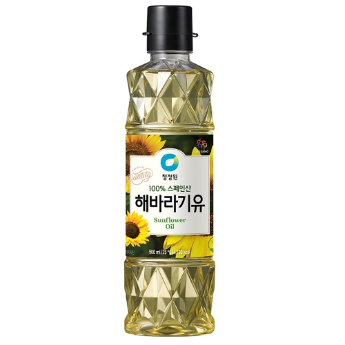 청정원 해바라기씨유 500ml