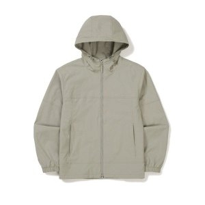 스노우피크 APPAREL 클랜드 우븐 바람막이 Black_S24SMDWB14