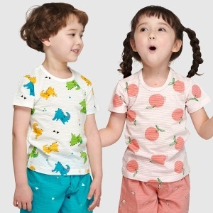 번개가면 쟈가드 긴팔상하 유아 아동 주니어 실내복 내의 잠옷