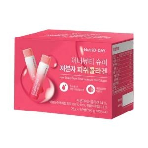 뉴트리디데이 이너뷰티 슈퍼저분자 피쉬콜라겐 25g 30병