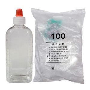 신도 PET 투명 100cc 투약병 100개 아기 어린이 약병 시럽통 약국 약통 물약병 물약통 시럽병 소스통