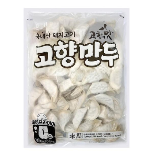 해태제과  푸른들마켓 얇은피고향만두1.2kg