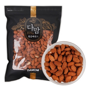 다맘  캘리포니아 볶음아몬드 1kg/볶은아몬드