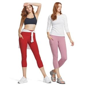 테슬라  애슬리오 요가 하이웨이스트 포켓 8부바지 2팩 AO-YCP26_F