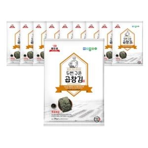 완도물산 새우표 완도 구운 곱창김 20g