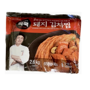 더본코리아 빽쿡 돼지 김치찜 650g