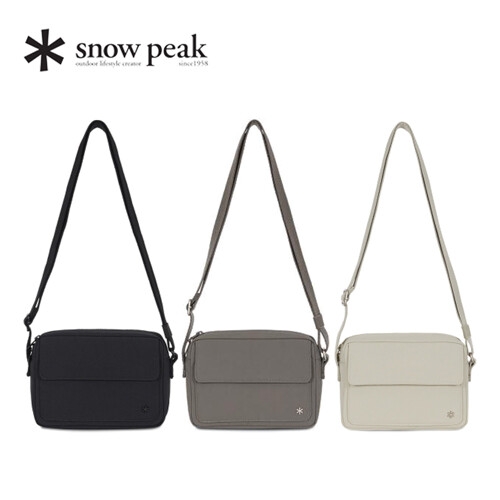 스노우피크 24/SS 캠플 플랩 크로스백 S24ZUCCB16