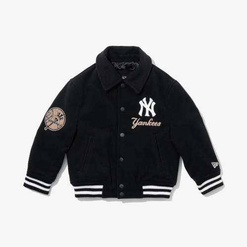 뉴에라 키즈 MLB 뉴욕 양키스 플레이풀 바시티 재킷 블랙13947060