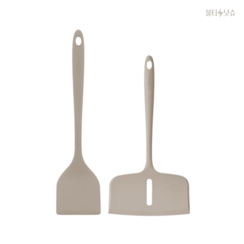 실리만  실리콘 조리도구 2종 뒤집개 세트 일체형