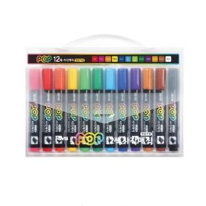 티에스자바 자바 POP 사각매직 전문가용 6mm 12색