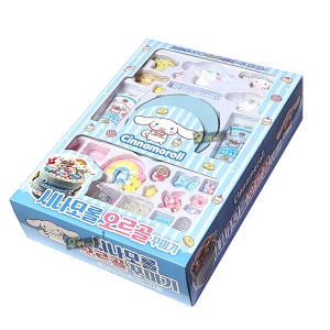 시나모롤 오르골 꾸미기 만들기 완구 토이 패키지 캐릭터