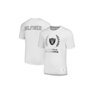 타미힐피거 맨즈 화이트 라스베이거스 레이더스 Miles 티셔츠 화이트 8179279