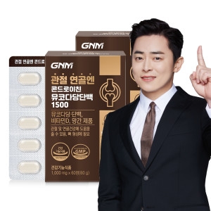 GNM자연의품격 관절 연골엔 콘드로이친 뮤코다당단백 1500 1000mg 60정