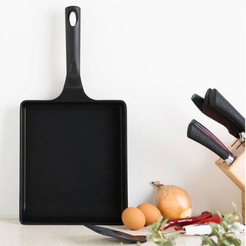 삼우에너텍 포시즌 대형 계란말이팬 IH 멀티 사각 후라이팬 33cm 국내생산 에그팬 지단팬