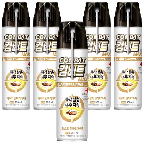 컴배트 바퀴에어졸 수성 맥스 500ml