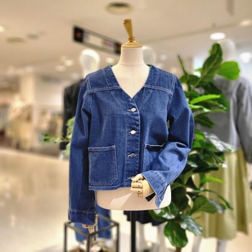 파파야 W쇼핑 브이넥세미크롭청자켓 PNORJK008A W쇼핑