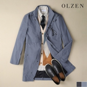 올젠 남성 트렌치코트_ZOC1CG1302