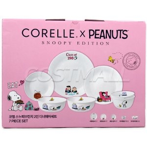 코렐 스누피브런치 2인 양식기세트 7P