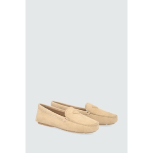 프라다 로고 스웨이드 로퍼 1DD081