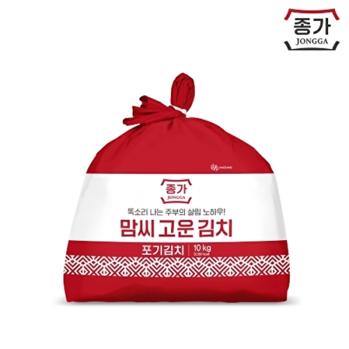 대상 종가집 종가 맘씨고운 포기김치 10kg 기타 기타 - 에누리 가격비교