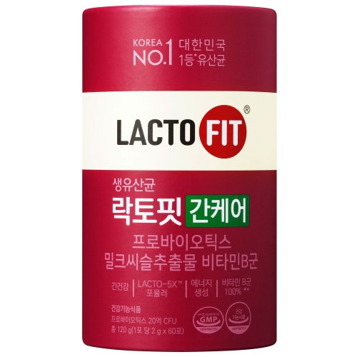 종근당건강 락토핏 간케어 유산균 2g 60포