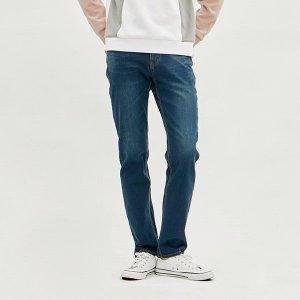 잠뱅이 남 안티바이러스 오비안밴드 올약워싱 데님_AM1DIH104-MB