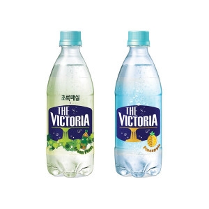 웅진식품 더 빅토리아 파인애플 + 초록매실 500ml