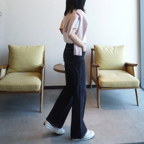 나나진 찐텐 스판 와이드 데님팬츠 / NA7028NA7029NA7030