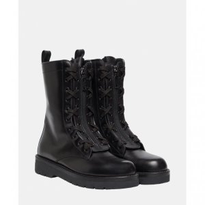 발렌티노 가라바니 워커 부츠 베이지 통굽 S0EE3GLF