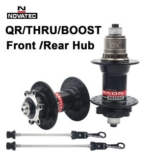 MTB  Novatec XD 큐브 D0442SB 산악 자전거 전방 후방 허브 32 홀 스루 G마켓