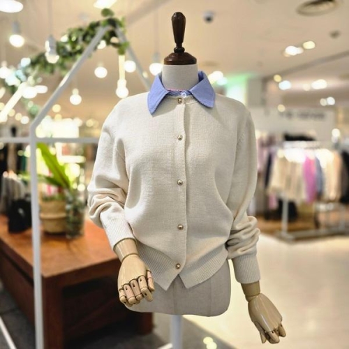 멜로디가든 셔츠레이어드 가디건 M4S2C121