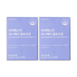 에스더포뮬러 닥터에스더 리스펙타 질유산균 350mg 30캡슐