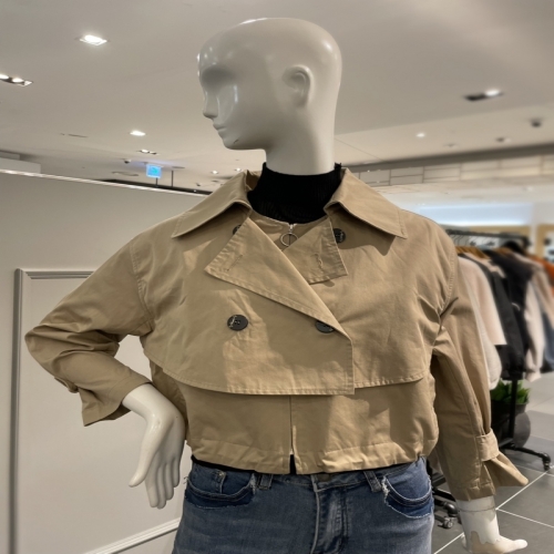 르니앤맥코이 카라넥 집업 숏 트렌츠 자켓 ML05BY001HJY