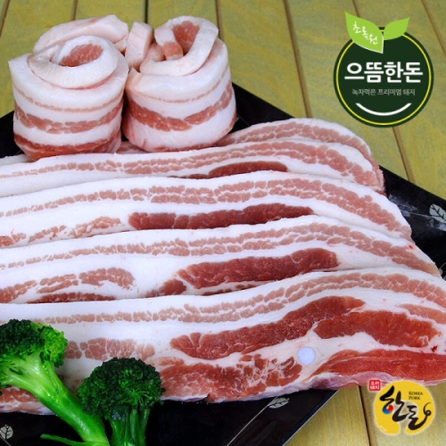 으뜸한돈  국내산 한돈 냉장 삼겹살 구이용 500g