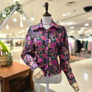 멜로디가든 플라워프린팅 블라우스 M3F8B099