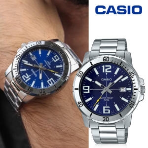 카시오 남성 MTP-VD01D-2BVDF