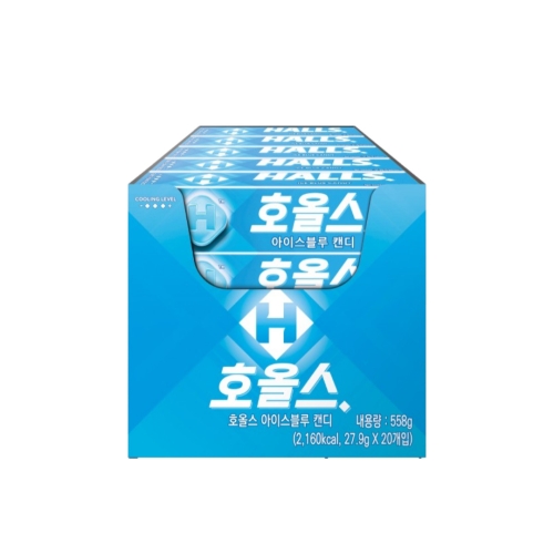 호올스  멘토립터스 캔디 20개입 멘톨향 졸음방지 목캔디 금연사탕 잠깨는 사탕